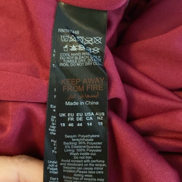 Nasty Gal Pink Sequin Heart Pants - Picture 12 of 12